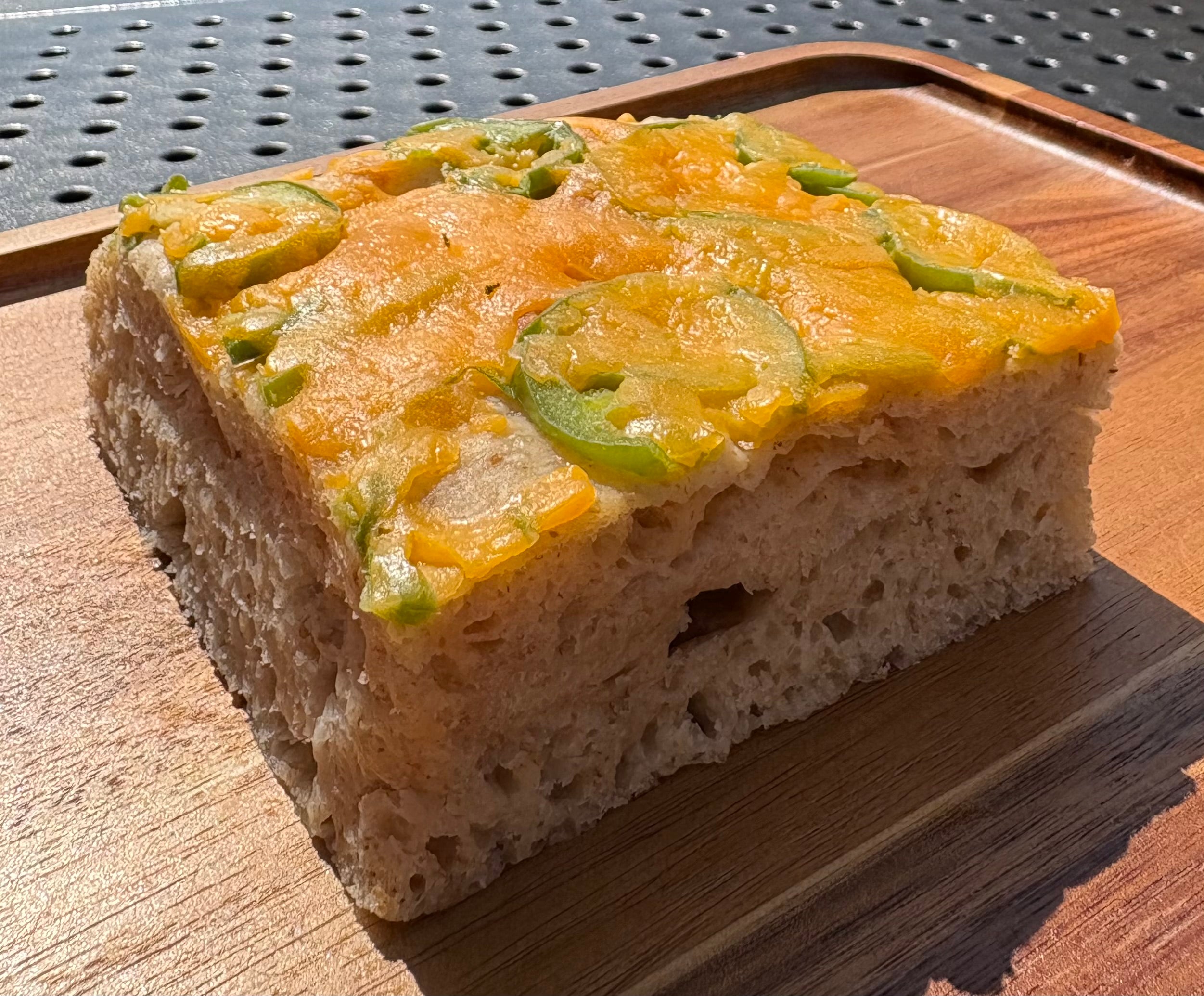Jalapeño Cheddar Focaccia