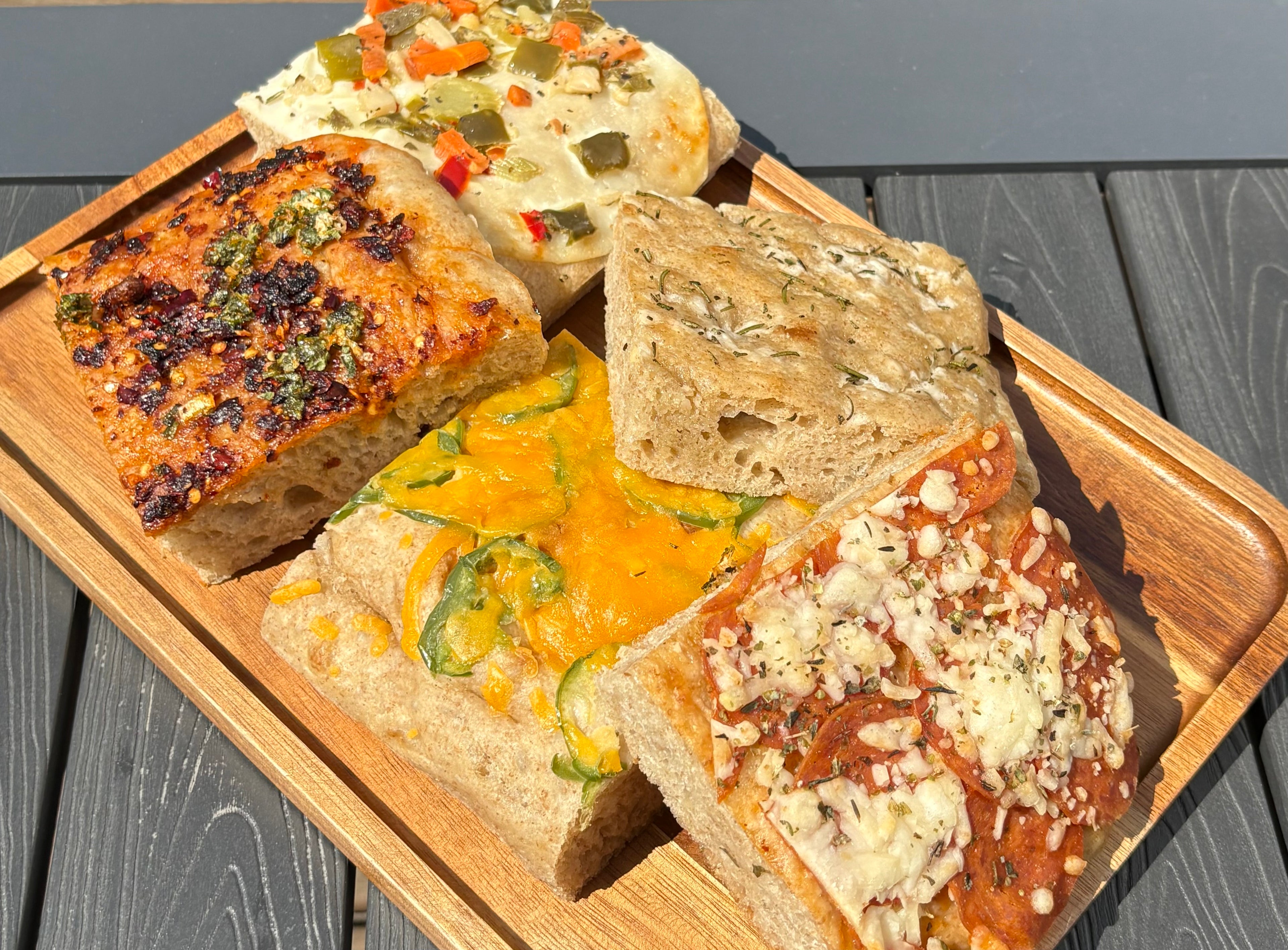 Chili Crisp + Scallion Focaccia