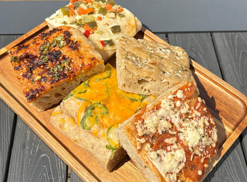 Chili Crisp + Scallion Focaccia